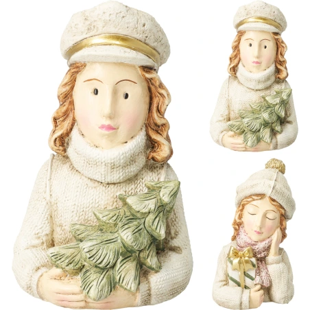 GIRL DECORATION 145MM 2ASS D