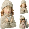 GIRL DECORATION 20CM 2ASS D