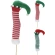 XMAS ELF LEG ON PICK 56CM 2ASS