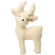 DEER STANDING 40CM BEIGE