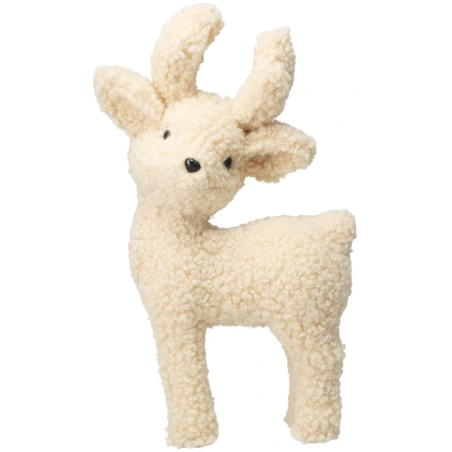 DEER STANDING 40CM BEIGE