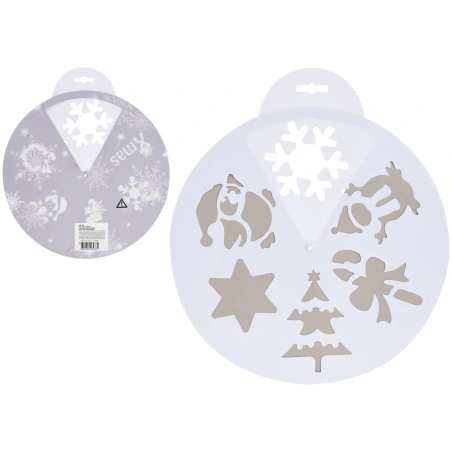 STENCIL WINTER DESIGN DIA 30CM