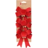 BOW W BELLS 13CM SET OF 3PCS