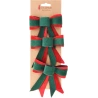 Kaspinai, 11 cm, 1 pak. - 3 vnt.