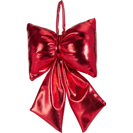 BOW 13X20CM RED