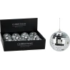MIRROR BALL 100MM SILVER