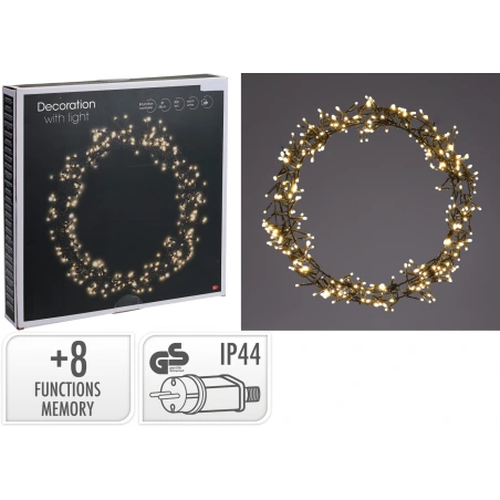 RING 38CM 300LED WARM WHITE