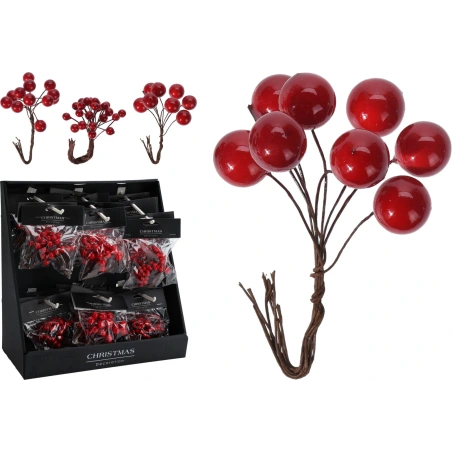 BERRIES SET RED