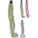 TINSEL GARLAND 200X9X9CM 3ASS