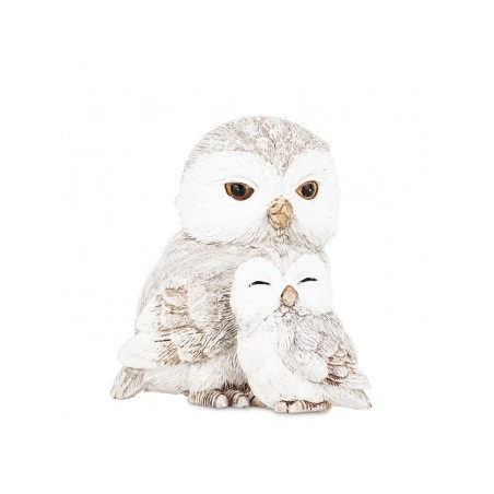 Owl Figurine, 8.5×8×6 cm