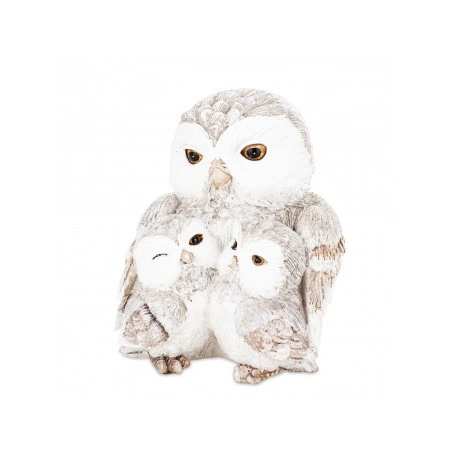 Owl Figurine, 8.5×8×7 cm