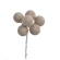 Decorative balls, Ø 2.5×11 cm, 1p. - 6 pcs.