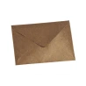 Envelopes 80× 110 mm, 1 pack - 10pcs, brown