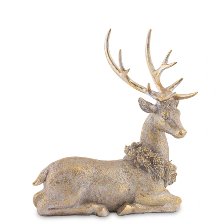 Šiaurės elnio figūrėlė, 30×26,5×16,5 cm