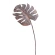 Monstera leaf, 92 cm, brown shades