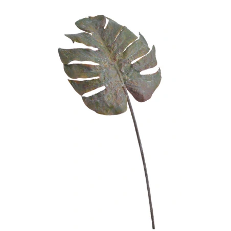 Monstera leaf, 92 cm, shades of green