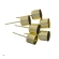 Candlestick 2.2 cm, 1 pack - 6 pcs., pin length - 4 cm, gold color