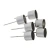 Candlestick 2.2 cm, 1 pack - 6 pcs., pin length - 4 cm, silver color