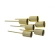 Candlestick, 1.3 cm, gold color, 1 pack - 6 pcs.