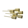 Candlestick, 1.3 cm, gold color, 1 pack - 6 pcs.
