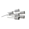Candlestick, 1.3 cm, silver color 1 pack - 6 pcs.