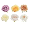 Artificial rose flowers, 7.5×8×8 cm, 1 pack - 12 pcs.