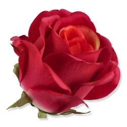 Dirbtiniai rožių žiedai, 7,5×8×8 cm, 1 pak. - 12 vnt.