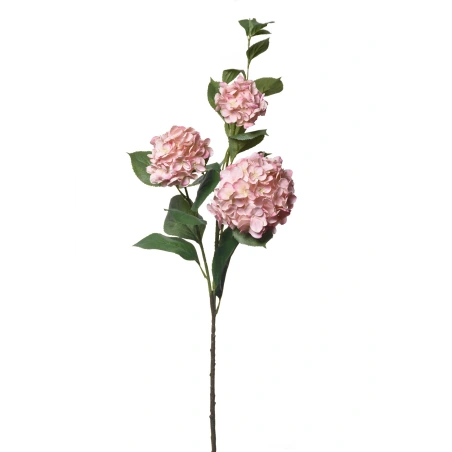 Dirbtinė hortenzija, 120 cm, šviesiai rožinės spalvos