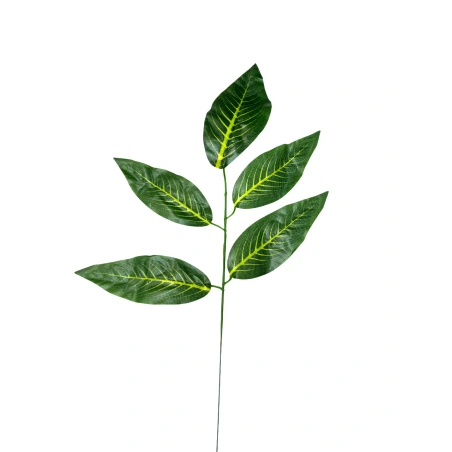 Artificial Mango Leaf Branch, 56 cm