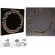 LED gredzens, 58 cm, 400 gaismas diodes