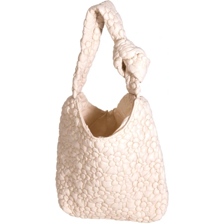 TOTE BAG NYLON 45CM WHITE