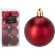 XMASBALL 5CM SET16 DARK RED