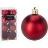 XMASBALL 5CM SET16 DARK RED
