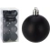 XMASBALL 5CM SET16 BLACK