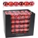 XMAS BALL SET 6X70MM RED