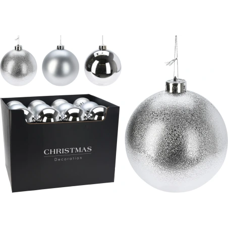 Christmas Tree Toy, Silver Color, 10 mm