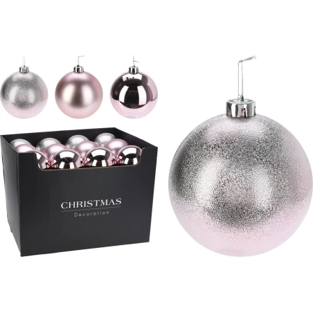 Eglutės žaisliukas, rožinės spalvos, 12 cm