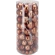 Christmas Tree Toys, Brown Color, 1 set - 100 pcs.