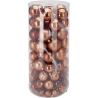 Christmas Tree Toys, Brown Color, 1 set - 100 pcs.