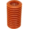 Candle, 75×75×140 mm, Orange Color