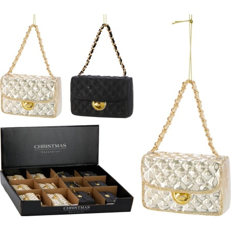 Eglutės žaisliukas „Rankinė“, 8 cm