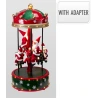 CAROUSEL SANTA'S 110CM