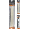 Fastening straps, 35 cm, black and white, 1 pack. - 50 pcs.