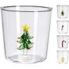 DRINKING GLASS WITH FIGURE 4AS