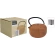 TEAPOT IRON 1000ML BROWN CLR