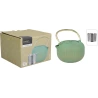 TEAPOT IRON 1000ML GREEN CLR