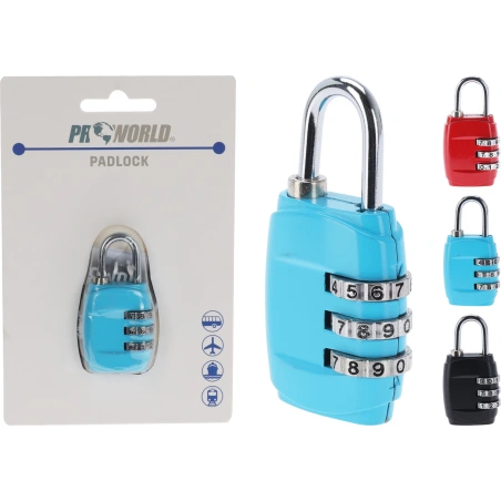 LOCK 3-DAIL COMBINATION 3ASS
