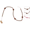 Bead Garland (Strung on Textile Cord), 140 cm