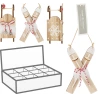 HANGING DECO SKI SLEIGH 4ASS, 13 cm