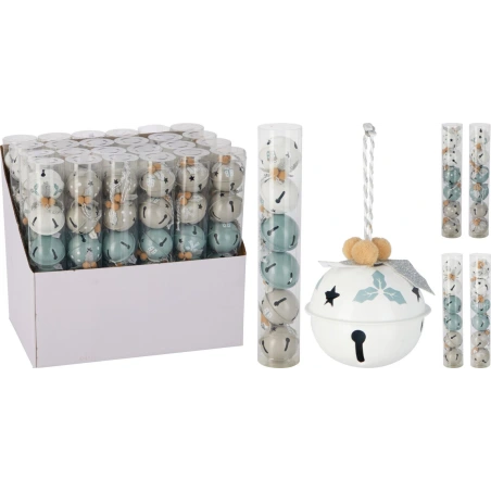 BELLS 5CM HANGDECO SET6